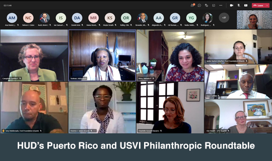 HUD’s-Puerto-Rico-and-USVI-Philanthropic-Roundtable