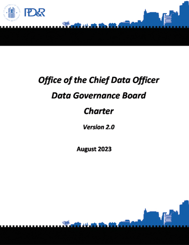 Data Governance Board Charter