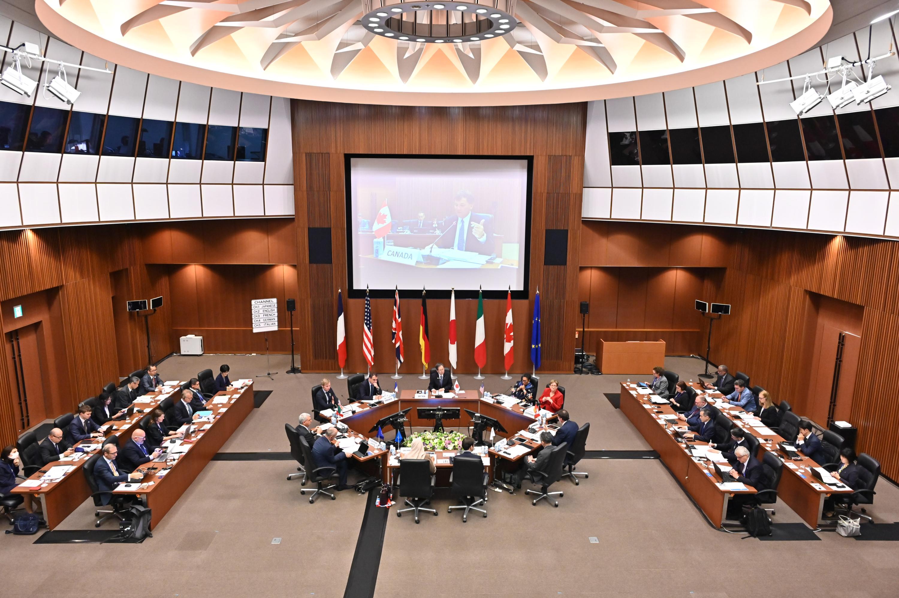 G7 Sustainable Urban Development Ministers’ Meeting.