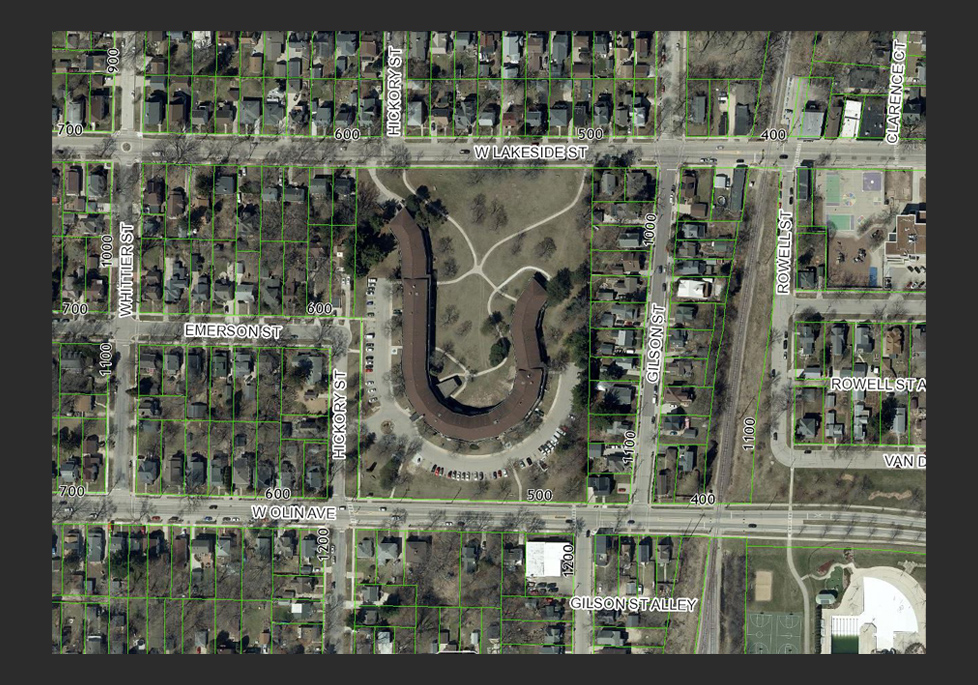 Map of Madison - Site Scale Aerial