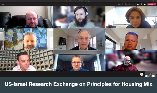 US-Israel Research Exchange on Principles for Housing Mix