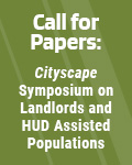  Call For Papers: Cityscape Symposium - Lessons Learned from HUD's Family Self-Sufficiency Program Evaluation