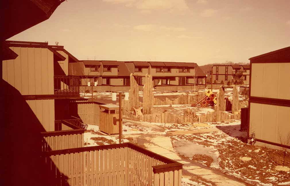 Kalamazoo, Mich. Levitt units & Playground