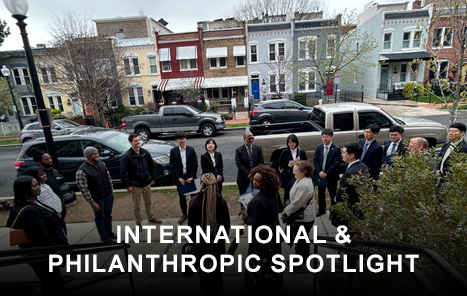International & Philanthropic Spotlight