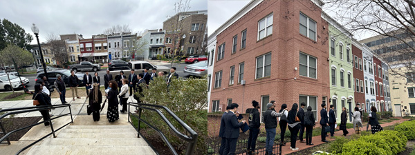 The Korean delegation and HUD staff tour the Arthur Capper Senior Apartments in Washington, D.C.