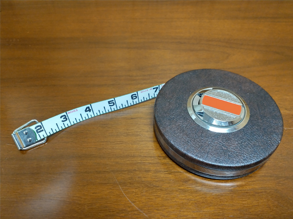 Old AHS measuring tape.