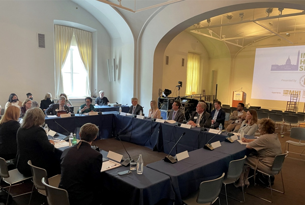 Photo of the Showcase Roundtable discussion hosted at the National Building Museum.