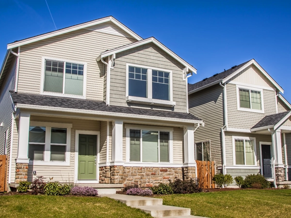 Two single-family houses.