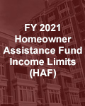 FY 2021 Homeowner Assistance Fund Income Limits (HAF)