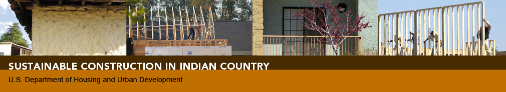 Sustainable Construction in Indian Country: U.S. DoH banner image