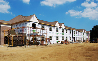 LEED project under construction by Hudson Companies, who uses energy modeling to identify needed design improvements.