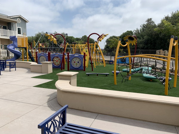 Image of a playground. Image of a playground.