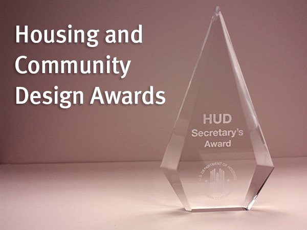 Image of the HUD Secretary’s Award with the title of the award superimposed.