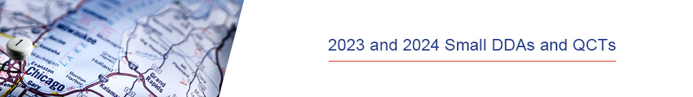 2023 and 2024 Small DDAs and QCTs header