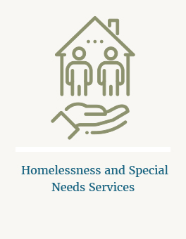 Homelessness and Special Needs Services Icon