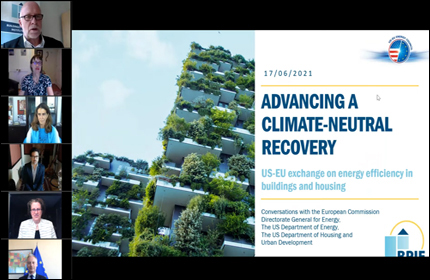 US-EU Exchange: Advancing the Transatlantic Economic Recovery With Building Renovation and Clean Energy Solutions